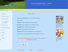 Tablet Screenshot of matchadream.com